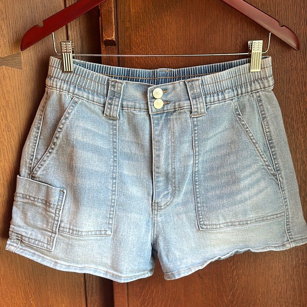 Super Stretchy No Boundaries Jean Shorts sz 11  junior